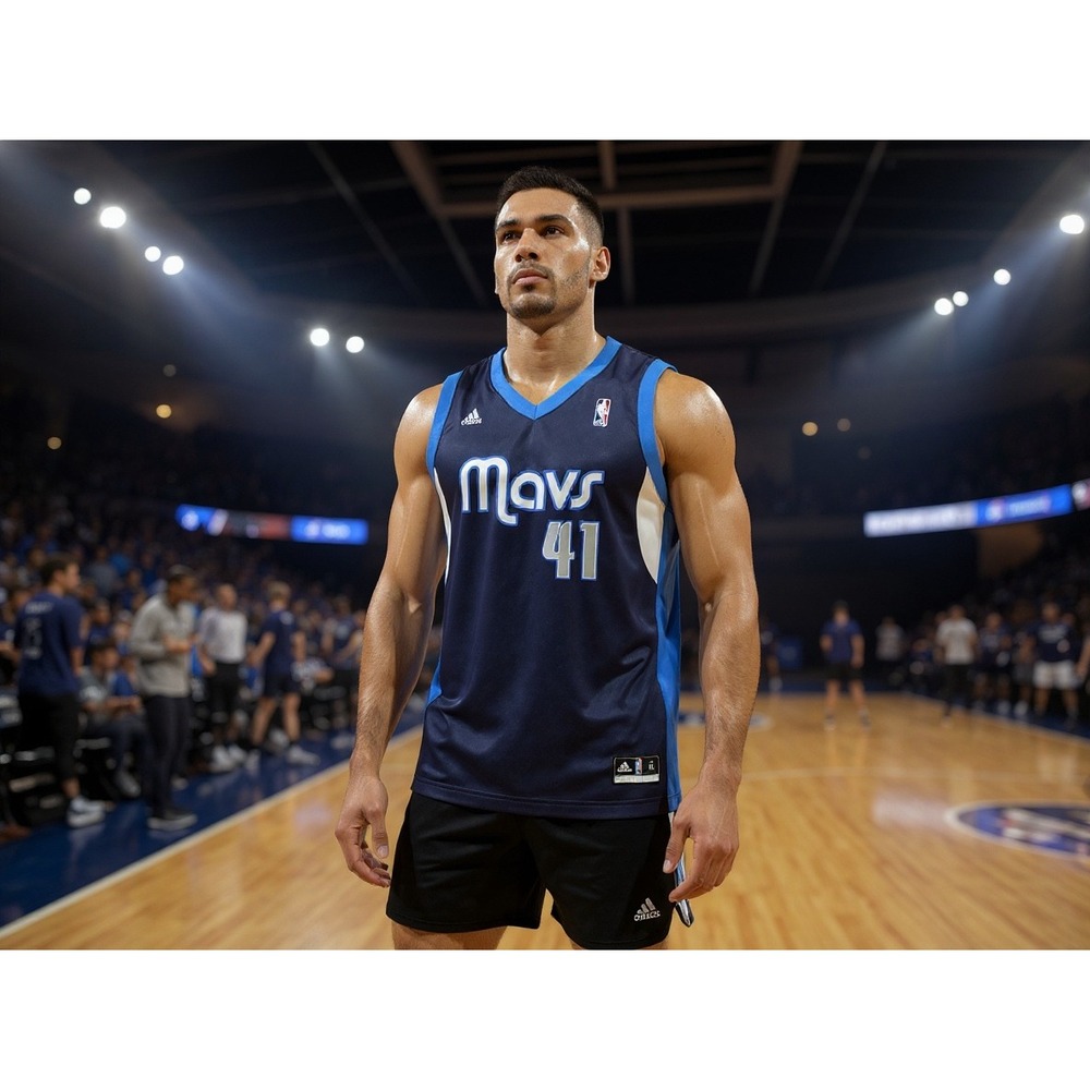 Adidas Dallas Mavericks Dirk Nowitzki 41 NBA Basketball Jersey XL activewear